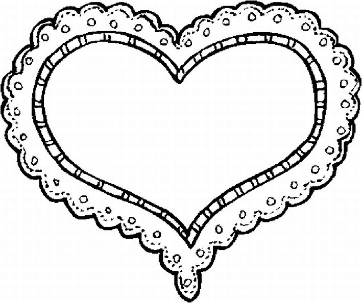Valentine Heart Coloring Page Astonishing Heart Coloring Pages 64 709x594 Valentine Heart Coloring Page Astonishing Heart Coloring Pages 64