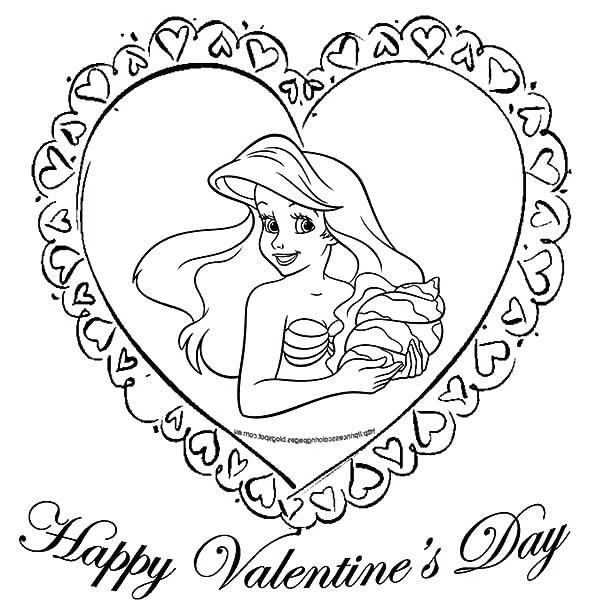 600x600 Princess Valentine Coloring Pages Coloring Pages