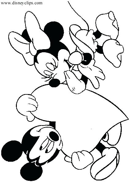424x592 Valentines Coloring Pages Disney Disney Valentine Coloring Pages