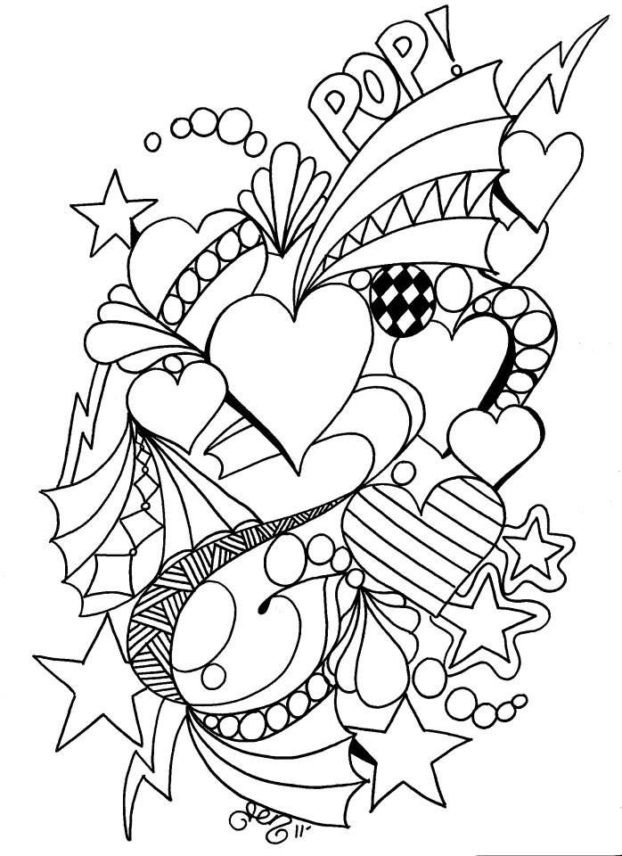 61 Best Valentine's Day Coloring Pages Images 698x960 61 Best Valentine's Day Coloring Pages Images