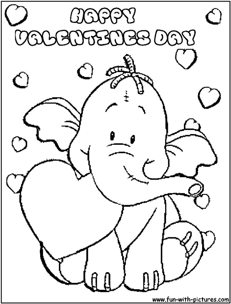 Valentine Coloring Pages For Boys