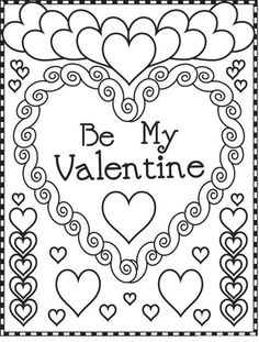 236x311 Interesting Free Printable Valentine Coloring Pages For Kids