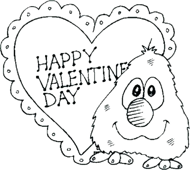 800x718 Printable Valentine Coloring Pages Valentines Printable Valentine