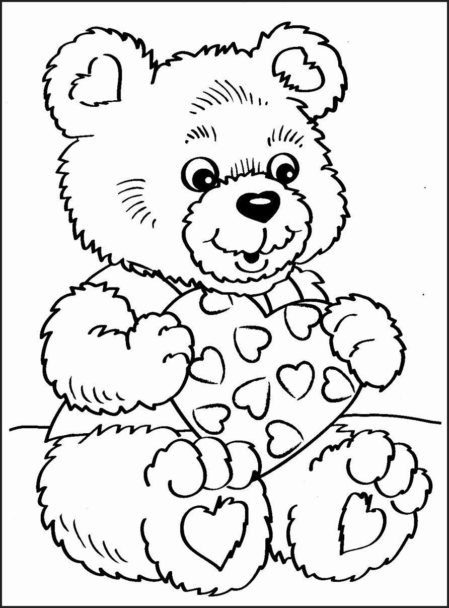 892x1207 Valentine Coloring Pages For Preschool Newcoloring123