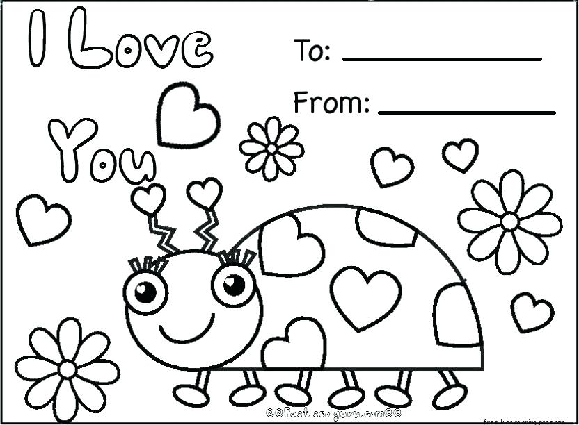 Preschool Valentine Coloring Pages Valentine Coloring Pages 832x612 Preschool Valentine Coloring Pages Valentine Coloring Pages