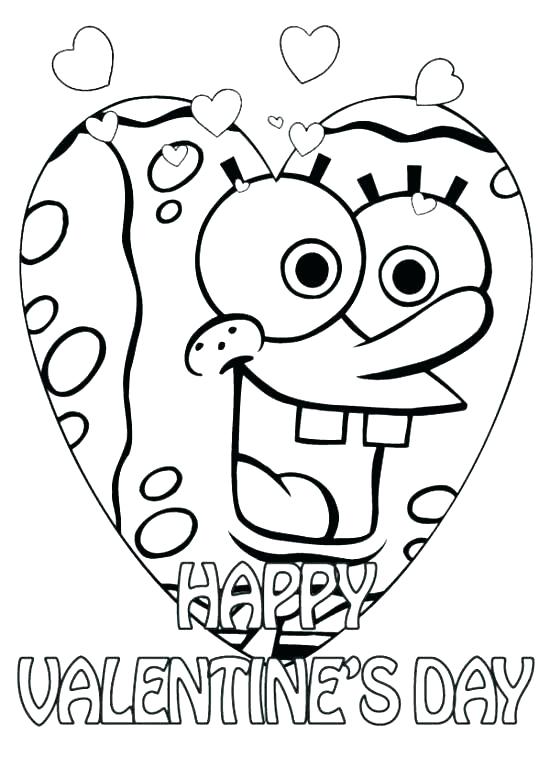 Valentine Coloring Pages For Preschool 550x778 Valentine Coloring Pages For Preschool