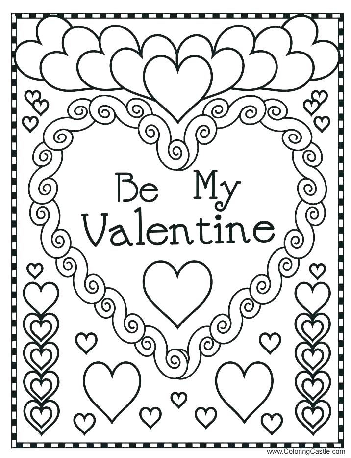 Free Coloring Valentine Pages Draw Free Printable Valentine 716x933 Free Coloring Valentine Pages Draw Free Printable Valentine