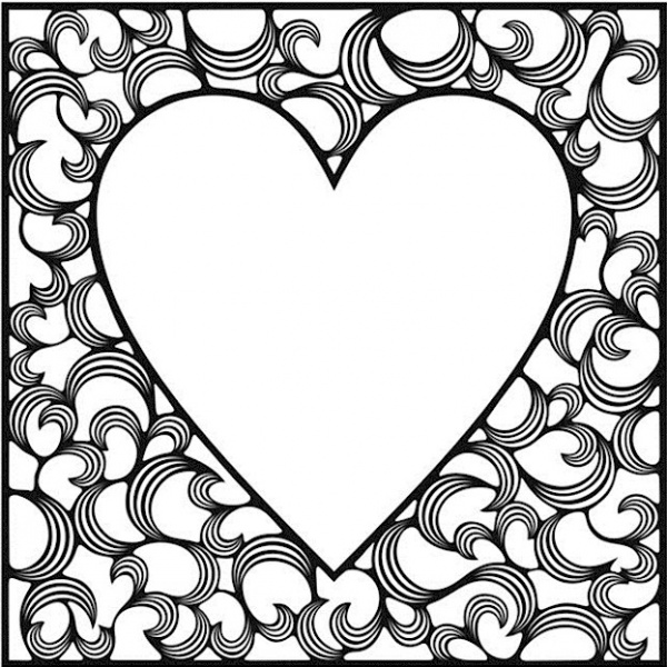 Coloring Pages For Adults 600x600 Coloring Pages For Adults