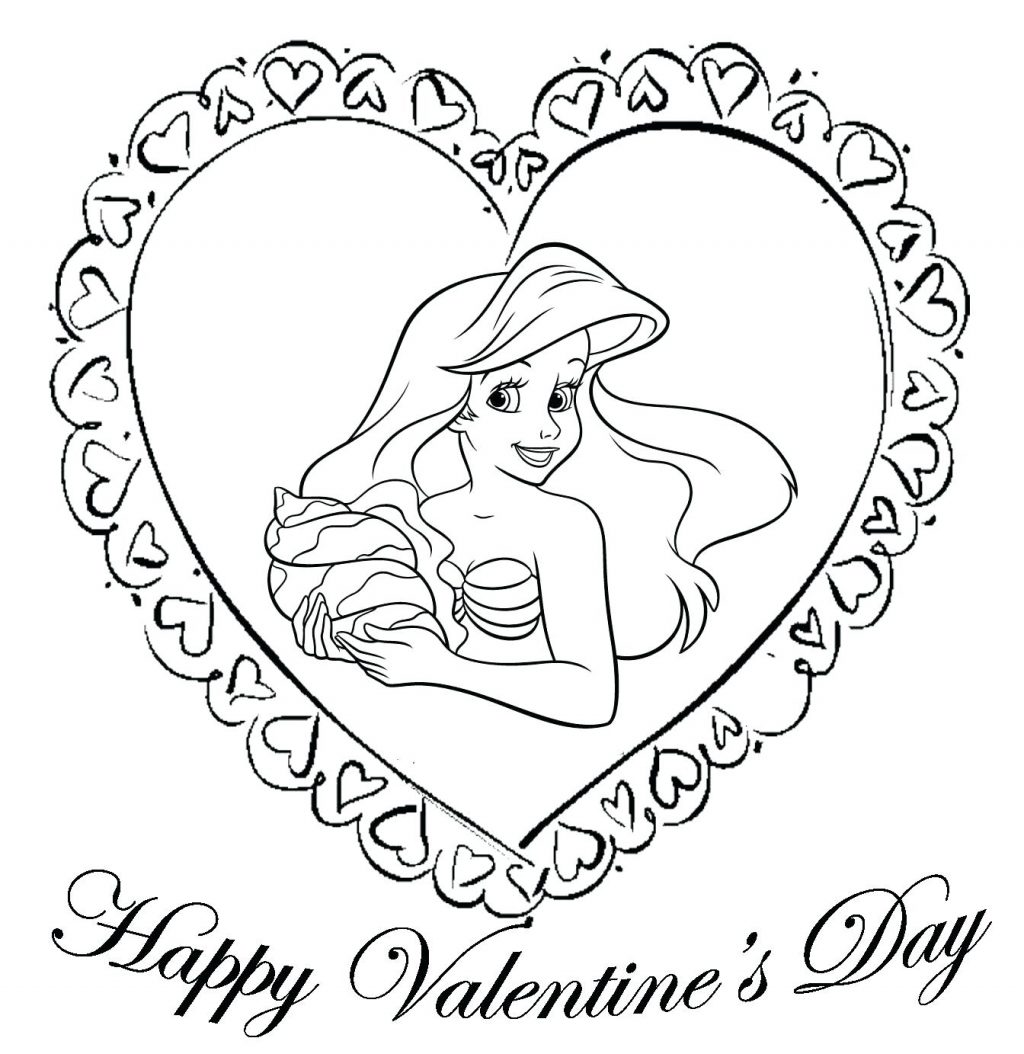 Coloring Page ~ Color Pages Disney Princess Valentine Coloring 1024x1054 Coloring Page ~ Color Pages Disney Princess Valentine Coloring