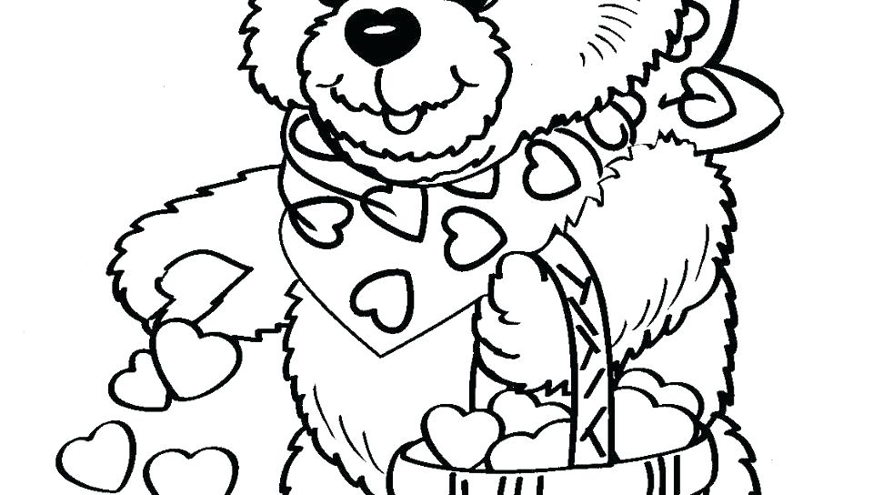 Valentine Coloring Pages To Print For Free