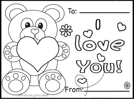 460x338 Free Printable Valentine Coloring Pages Kids Coloring Pages