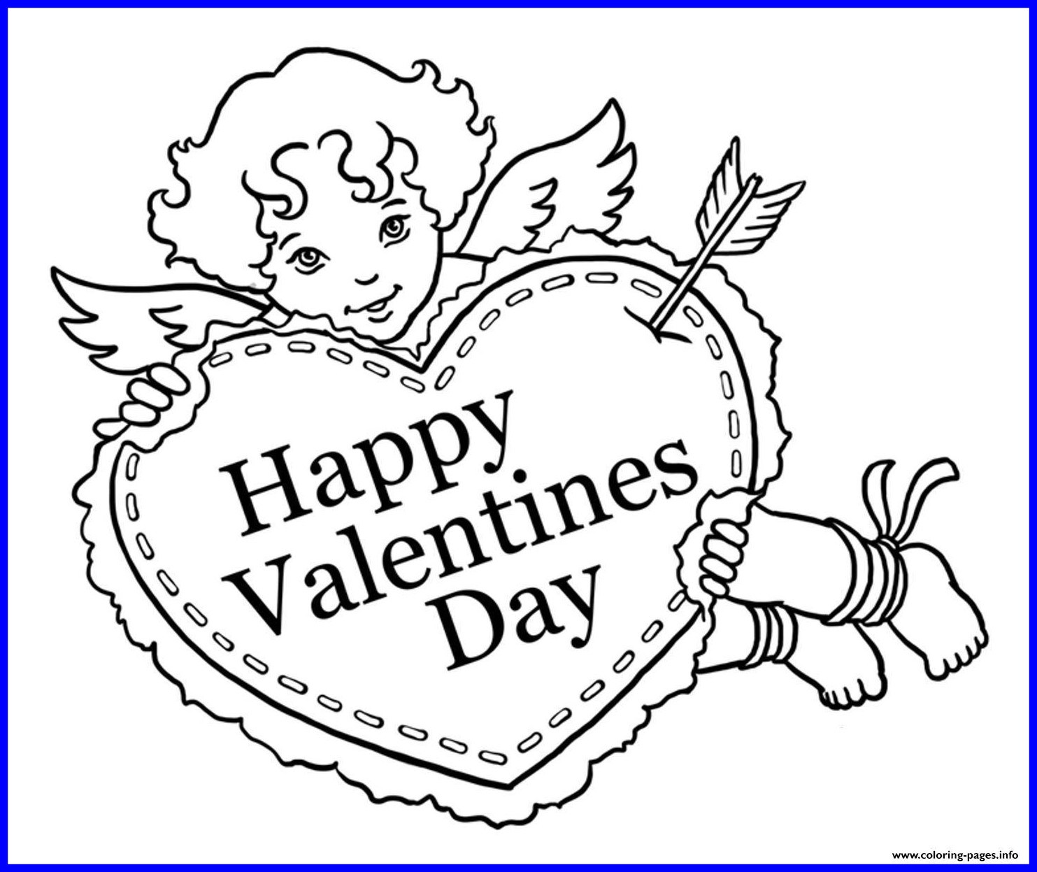 Amazing Day Cupid Coloring Page Printable For Kids Pic 1483x1247 Amazing Day Cupid Coloring Page Printable For Kids Pic