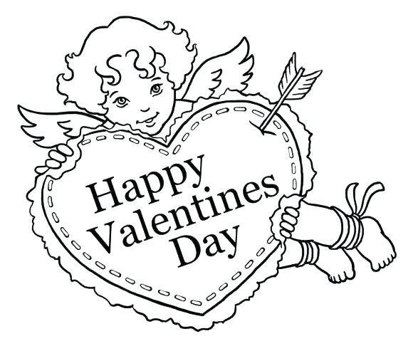 Christian Valentine Coloring Pages Valentine Coloring Pages Cupid 580x486 Christian Valentine Coloring Pages Valentine Coloring Pages Cupid
