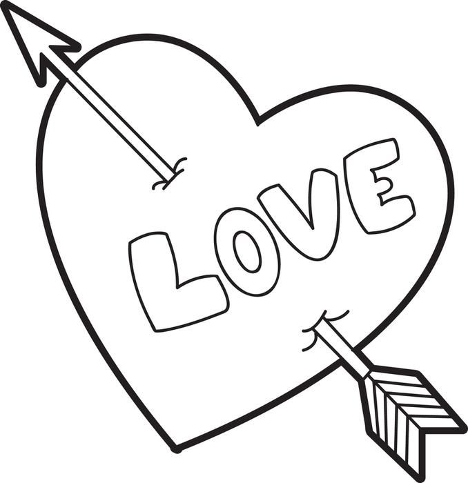 4518 Valentine Heart Coloring Page For Valentine Heart Coloring 678x700 4518 Valentine Heart Coloring Page For Valentine Heart Coloring