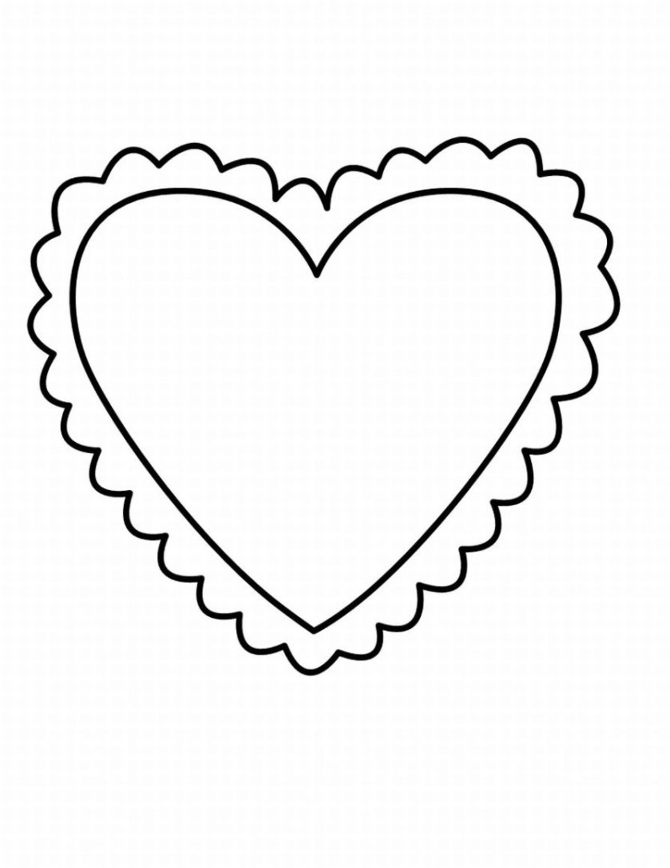 Valentines Heart Coloring Pages Acpra 965x1249 Valentines Heart Coloring Pages Acpra