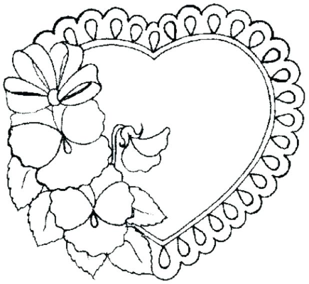 Valentines Hearts Coloring Pages Valentine Coloring Page Heart 618x568 Valentines Hearts Coloring Pages Valentine Coloring Page Heart