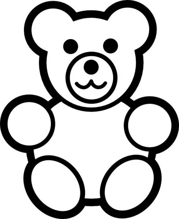 Teddy Bear For Little Brother Coloring Page Color Luna 600x732 Teddy Bear For Little Brother Coloring Page Color Luna