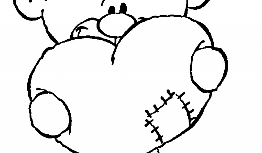 Free Teddy Bear Valentines Coloring Pagesfree Coloring Pages 1024x600 Free Teddy Bear Valentines Coloring Pagesfree Coloring Pages