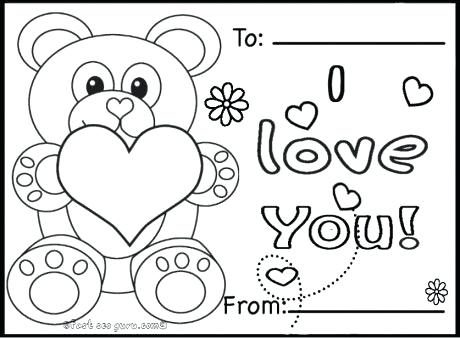 460x338 Valentine Cartoon Coloring Pages More Images Of Valentines