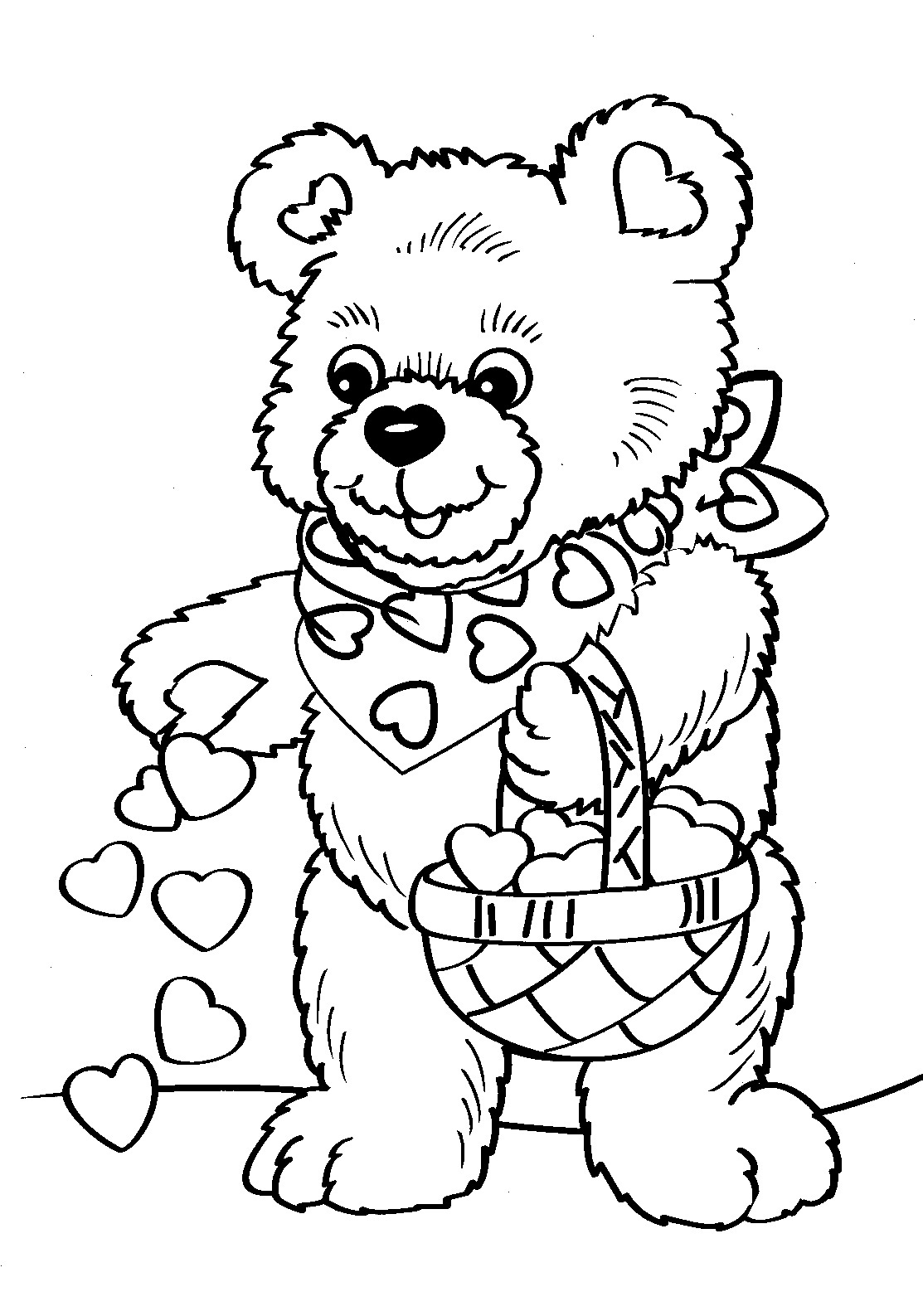 1113x1587 Valentines Day Coloring Pages Printable Sharry Printable