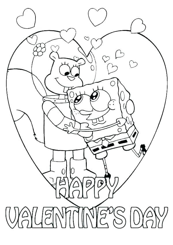 600x849 Coloring Pages Valentine Valentines Day Coloring Pages Valentine