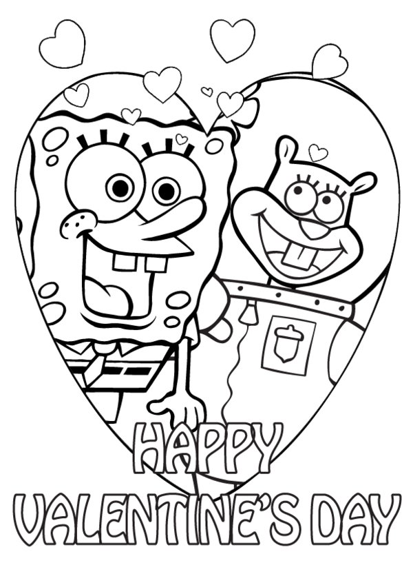 Happy Valentines Day Coloring Pages Boys Coloring Pages