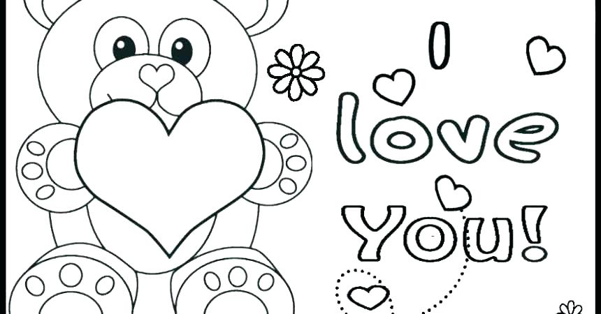 860x450 Printable Coloring Pages For Valentines Day Free Valentines Day