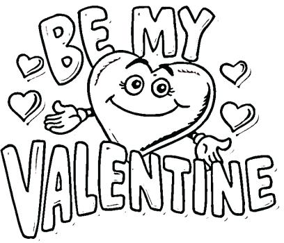 Color Pages Valentines Printable Valentine Coloring Pages For Kids 408x350 Color Pages Valentines Printable Valentine Coloring Pages For Kids