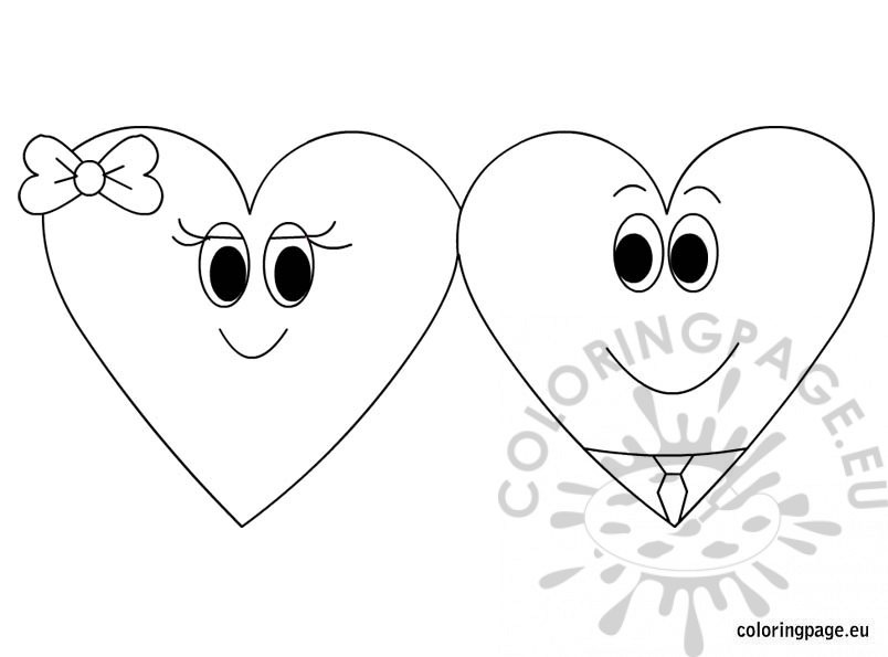 Hearts Valentines Day Coloring Pages Quotes Amp Wishes 804x595 Hearts Valentines Day Coloring Pages Quotes Amp Wishes