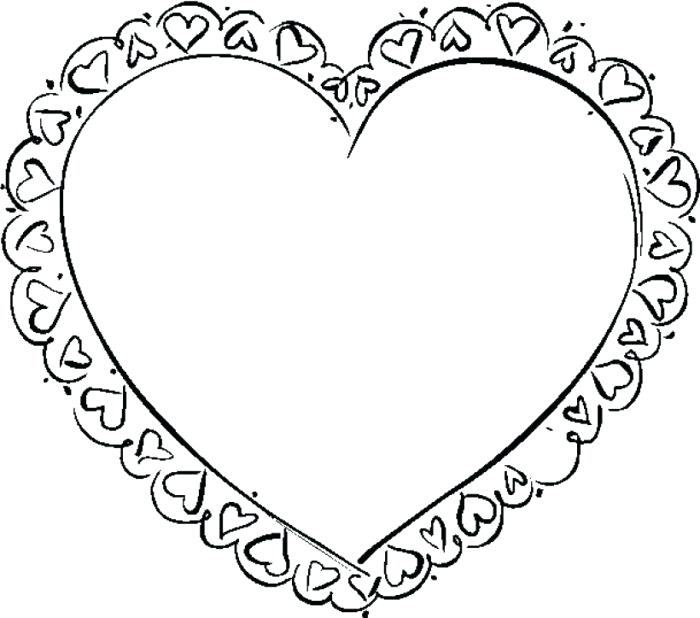Valentines Day Hearts Coloring Pages 2 Best Valentines Day 700x618 Valentines Day Hearts Coloring Pages 2 Best Valentines Day