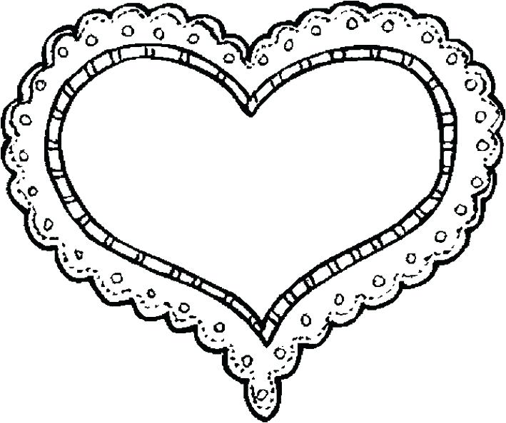 Hearts Coloring Page Coloring Pages With Flowers Coloring Pages 709x594 Hearts Coloring Page Coloring Pages With Flowers Coloring Pages