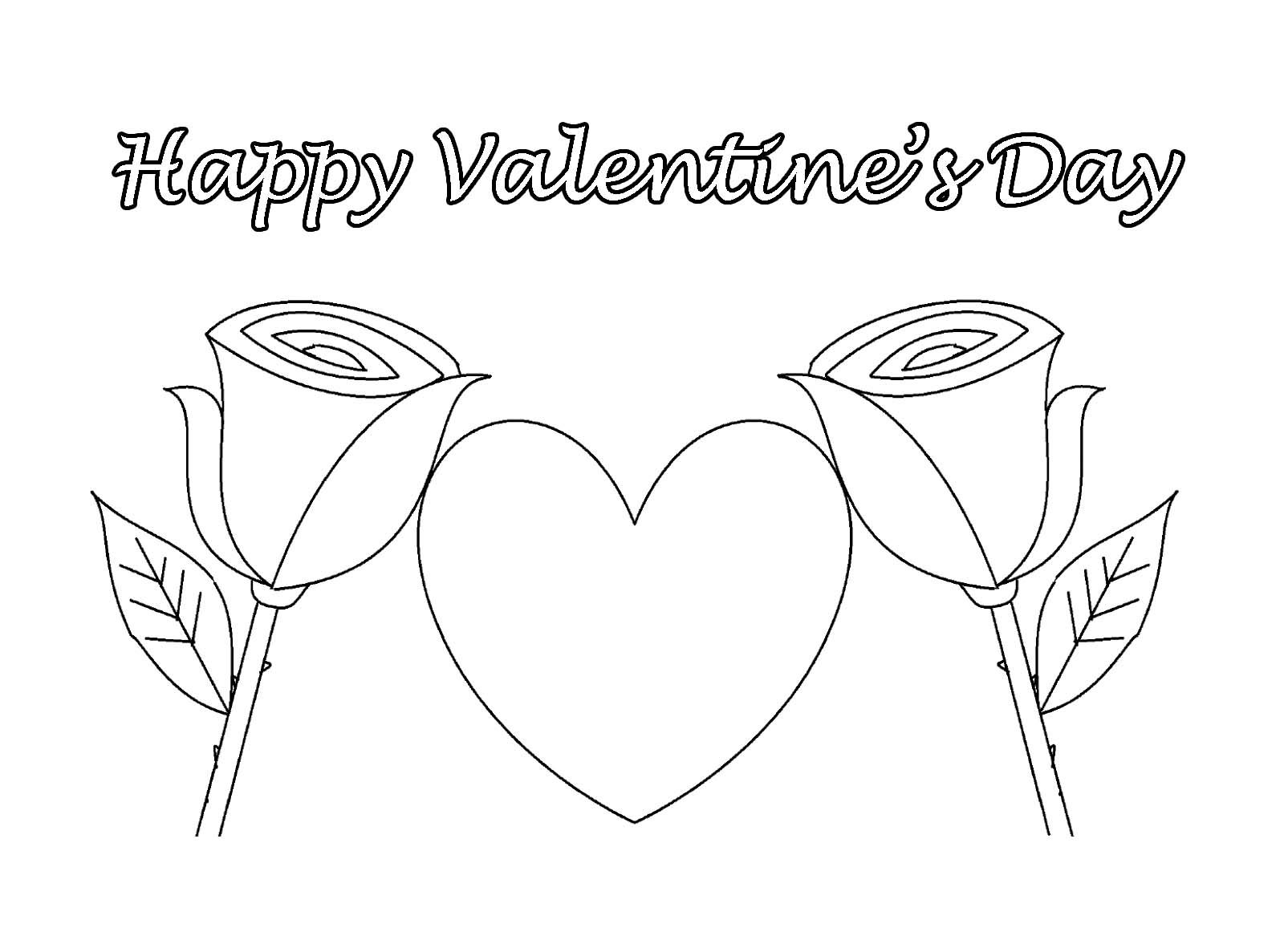 Cheap Valentines Day Pictures To Color Coloring In Sweet Happy 1600x1187 Cheap Valentines Day Pictures To Color Coloring In Sweet Happy