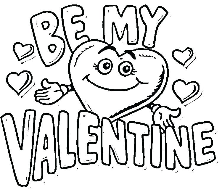 750x642 Free Valentines Day Printable Coloring Pages Valentines Day