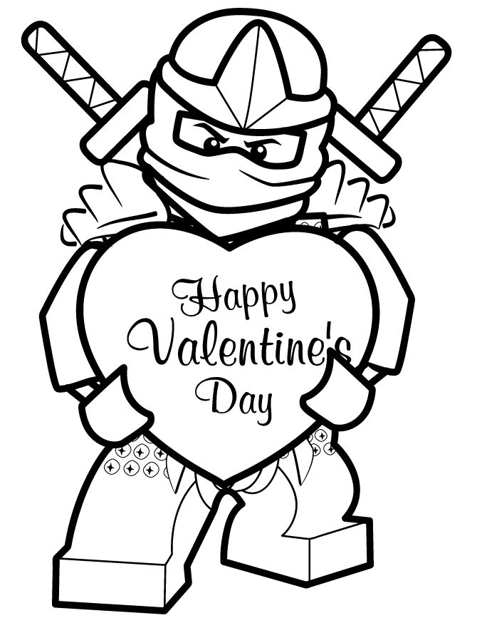 670x867 Printable Valentine Coloring Sheets