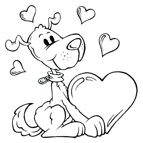 500x500 Valentine Coloring Sheets Free Valentine Coloring Pages Valentine