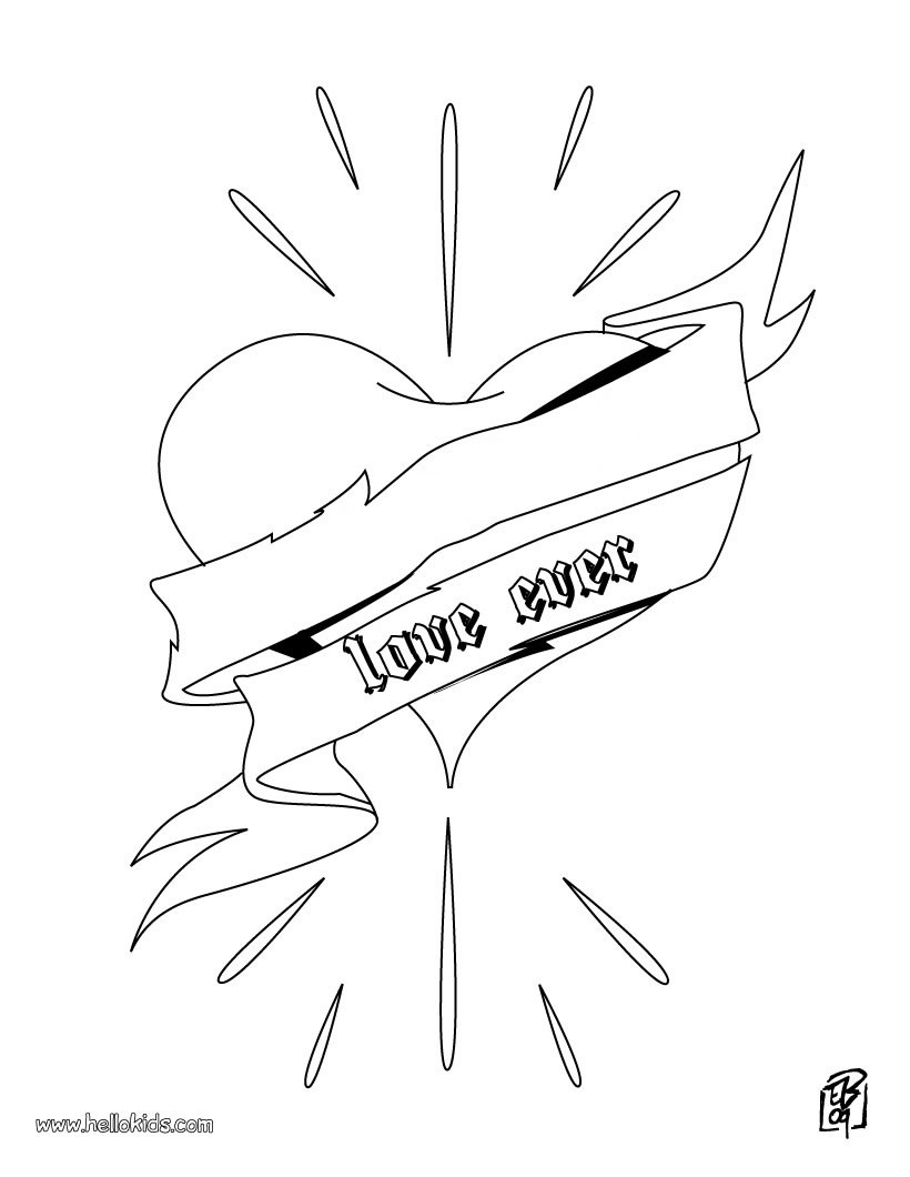 Love Message Coloring Pages 820x1060 Love Message Coloring Pages