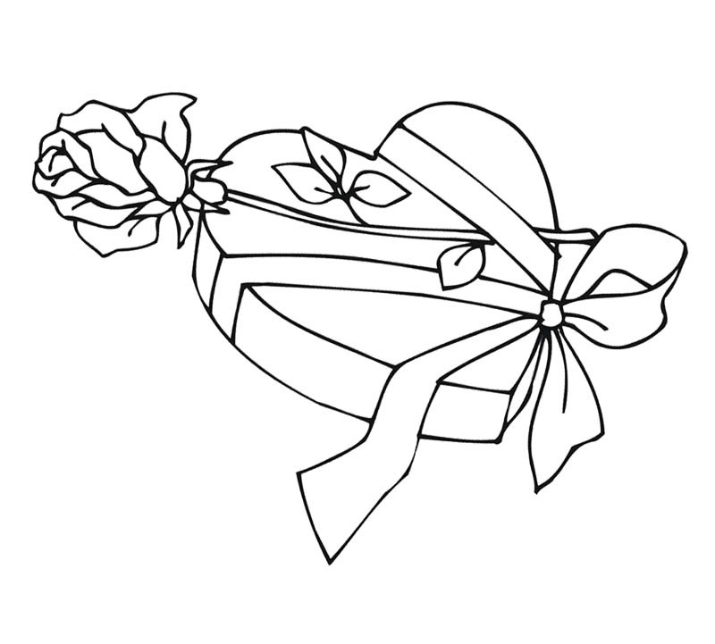 800x721 Valentines Day Roses Coloring Pages Unique Heart With Roses