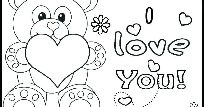 Happy Valentines Day Hearts Coloring Pages Christian Valentine 860x450 Happy Valentines Day Hearts Coloring Pages Christian Valentine