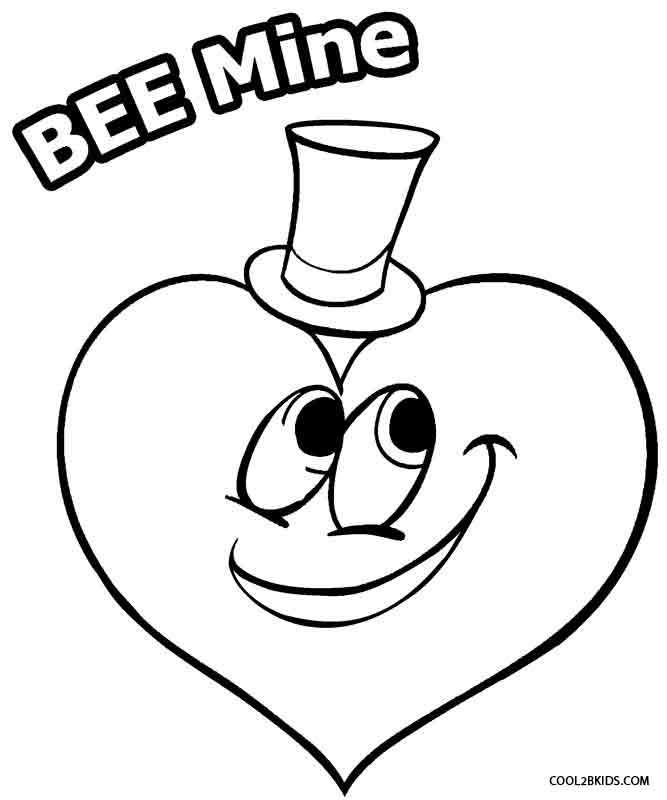 Printable Valentine Coloring Pages For Kids Cool2bkids Holiday 667x800 Printable Valentine Coloring Pages For Kids Cool2bkids Holiday
