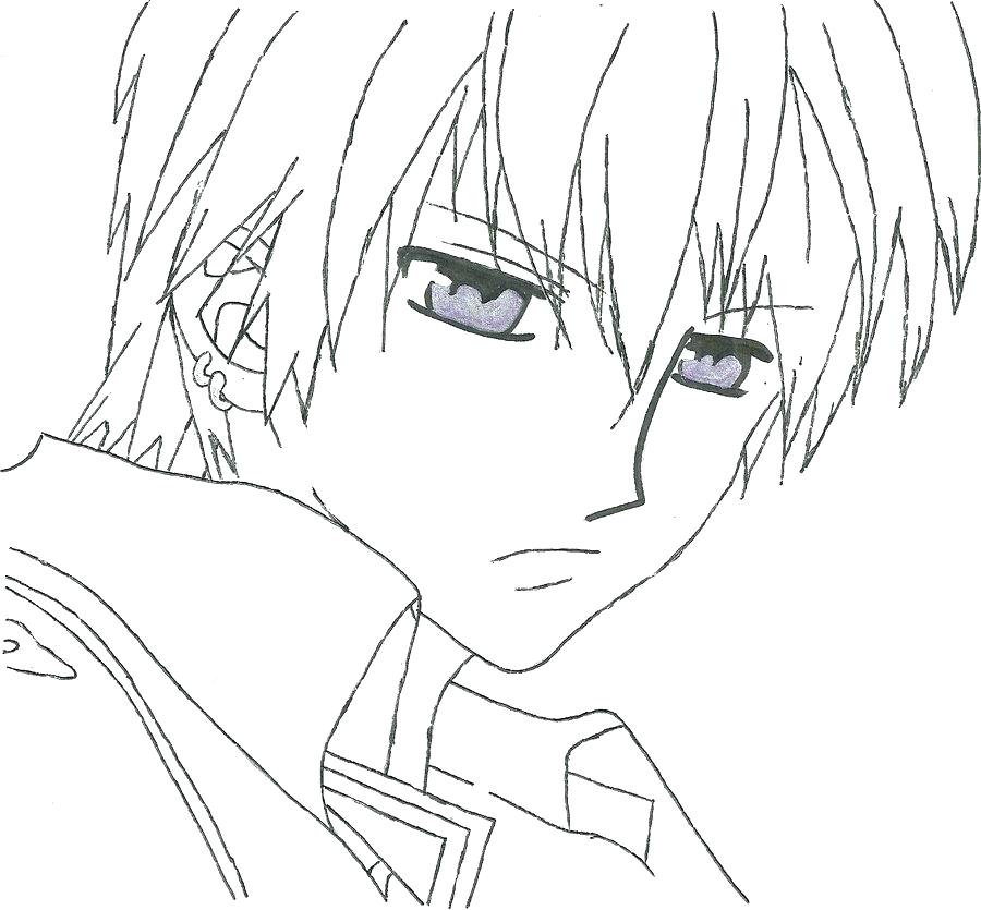 Vampire Anime Coloring Pages at GetColorings.com | Free printable ...