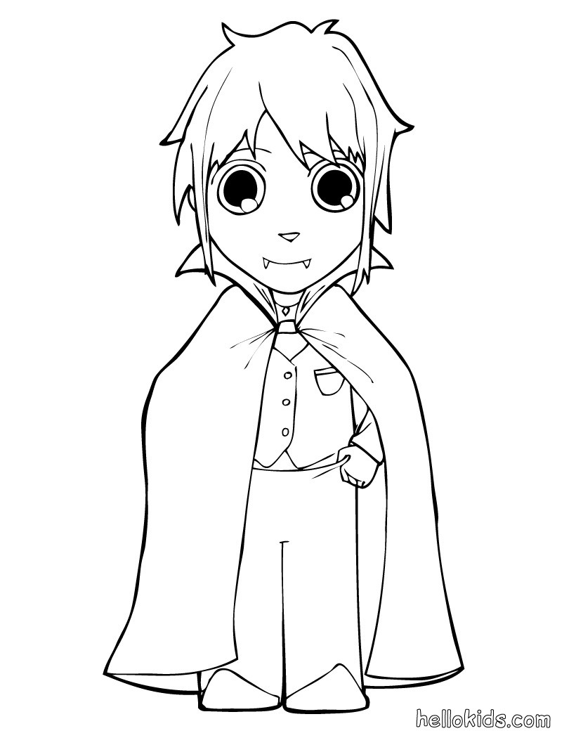 Vampire Coloring Pages 820x1060 Vampire Coloring Pages