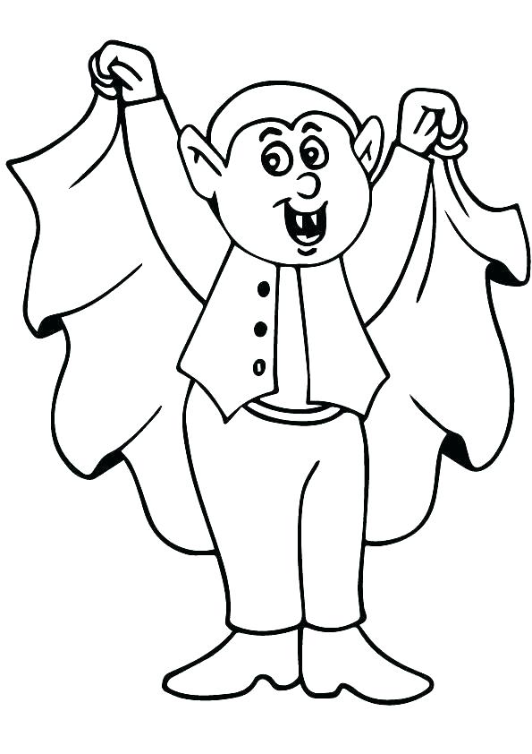 595x842 Vampire Coloring Pages