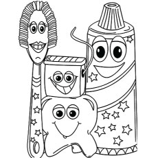 230x230 Top 10 Free Printabe Dental Coloring Pages Online