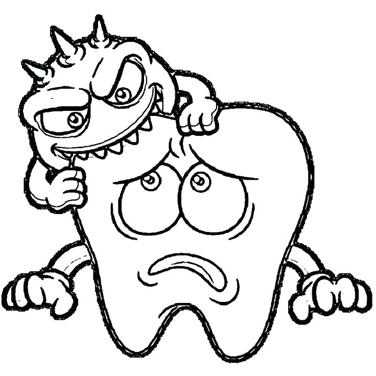 736x736 Dental Health Month Coloring Pages Tooth Coloring Page Tooth Color