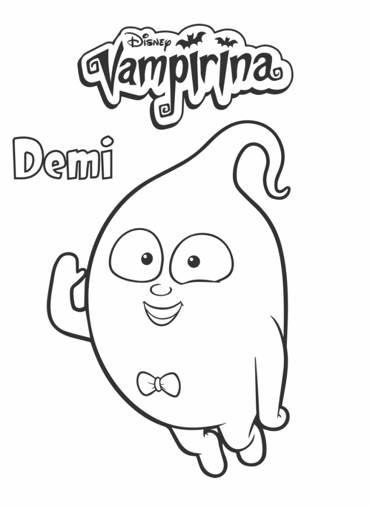 Demi Ghost From Vampirina Coloring Page Cora Bday Party 749x1024 Demi Ghost From Vampirina Coloring Page Cora Bday Party