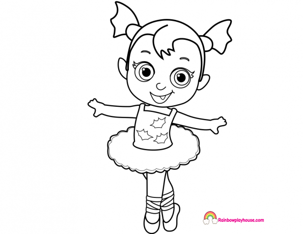 Vampirina Coloring Pages Archives 595x460 Vampirina Coloring Pages Archives