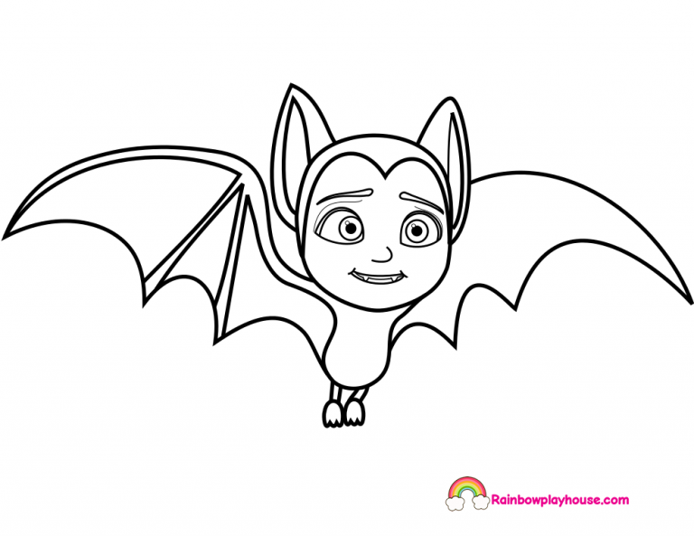 Coloring Pages Vampirina Best 768x593 Coloring Pages Vampirina Best