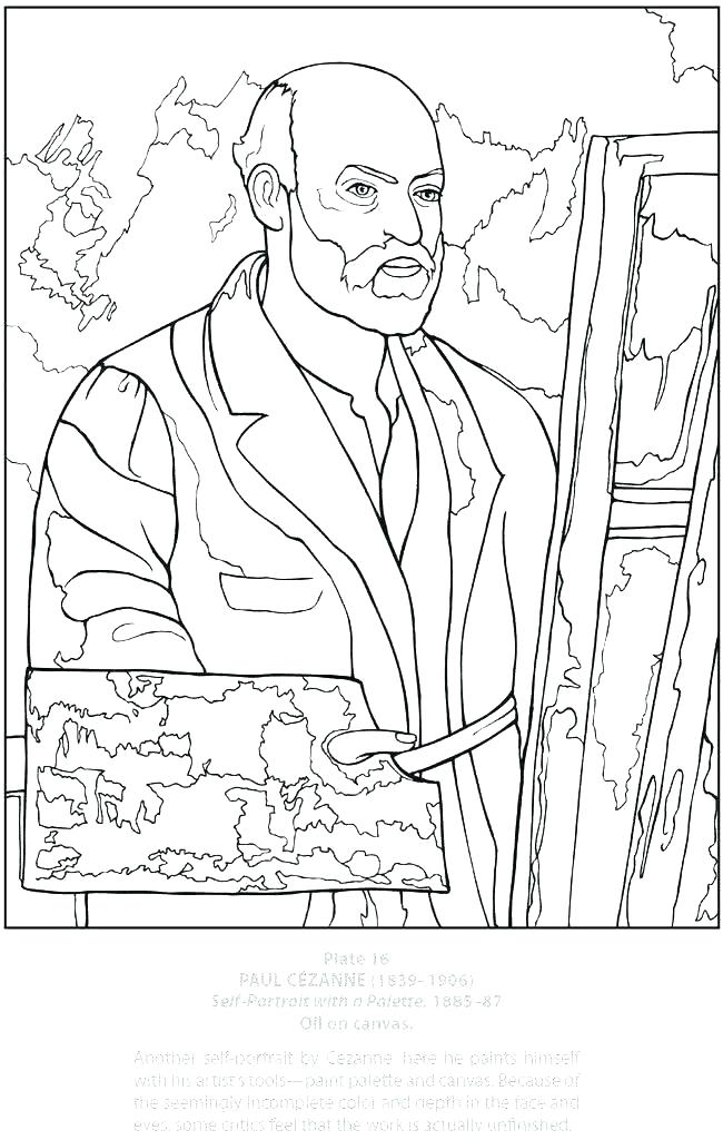 Self Portrait Coloring Page Van Coloring Pages Inspirational Van 650x1024 Self Portrait Coloring Page Van Coloring Pages Inspirational Van