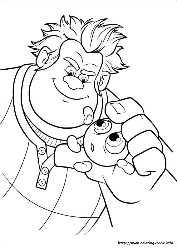 Wreck It Ralph Coloring Pages Wreck It Coloring Pages Wreck It 567x794 Wreck It Ralph Coloring Pages Wreck It Coloring Pages Wreck It