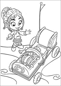 Coloring Page Wreck It Ralph 236x330 Coloring Page Wreck It Ralph
